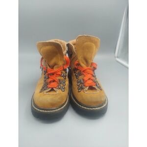 Thom Mcan Leather Land Rover Youth Hiking Boots Size 1  Brown Outdoors